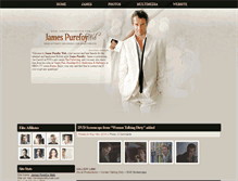 Tablet Screenshot of jamespurefoyweb.com